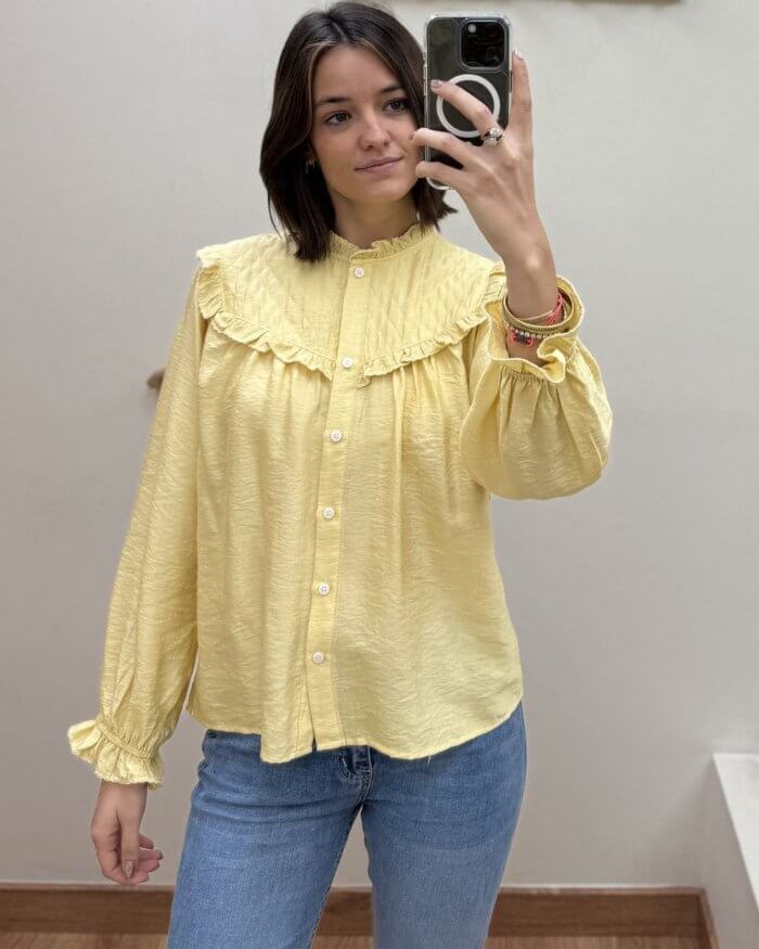 Camisa Romántica con Volantes - Imagen 2