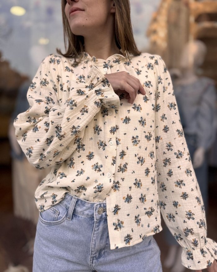 Camisa de Flores Vintage - Imagen 2