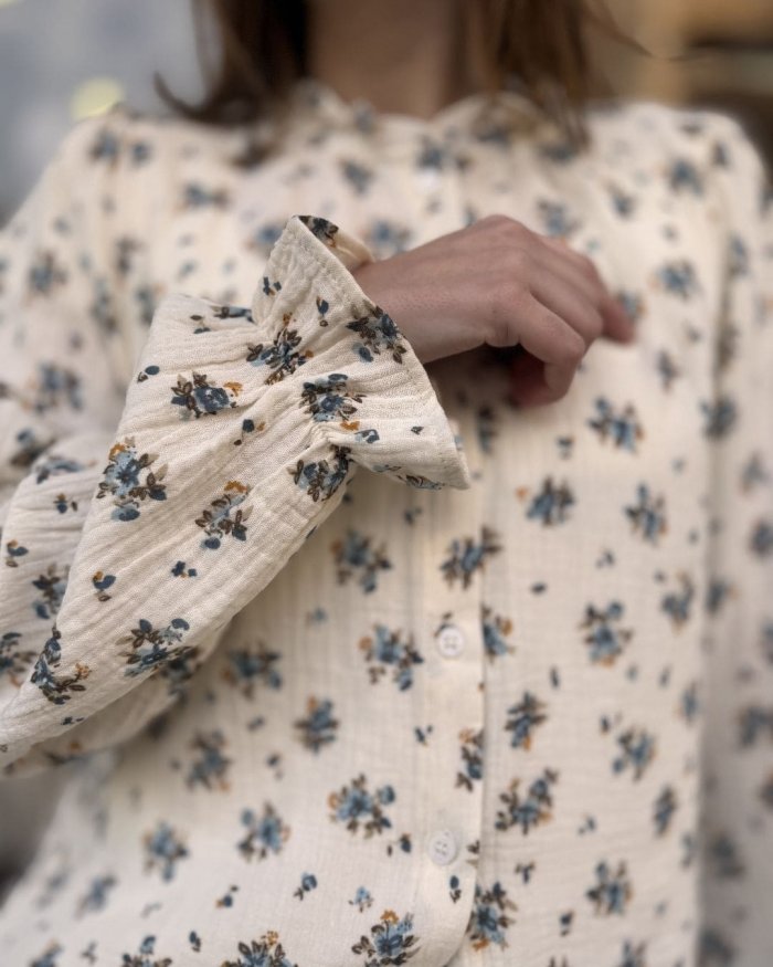 Camisa de Flores Vintage - Imagen 3