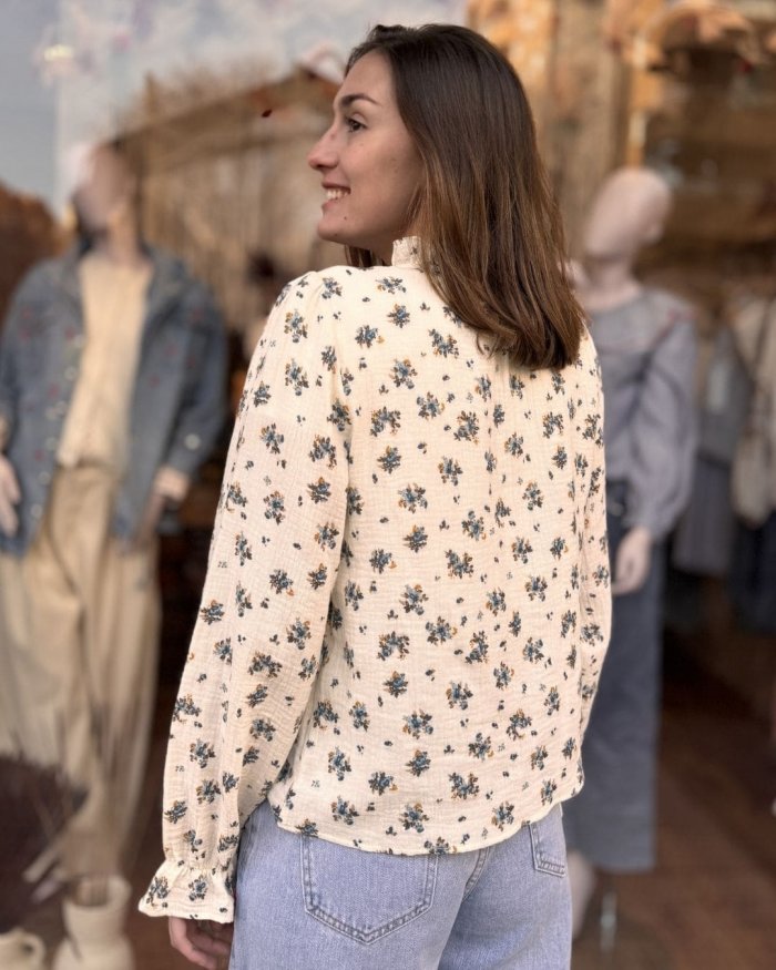 Camisa de Flores Vintage - Imagen 4