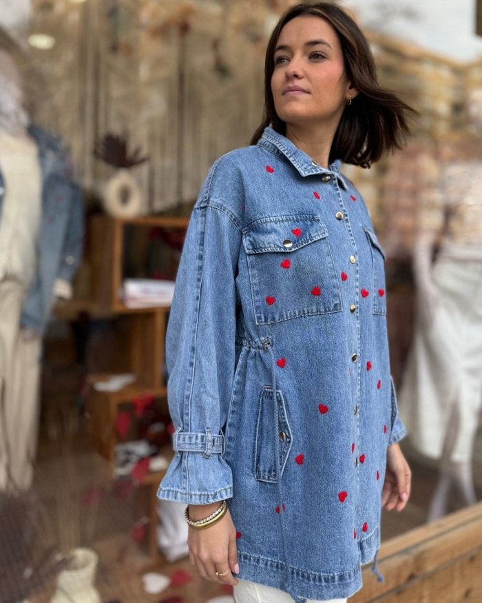 Chaqueta Corazones